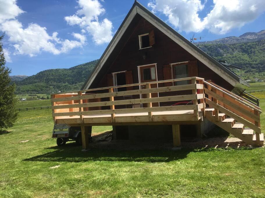 Chalet Cosy, Belle Vue, Dans Le Massif Du Vercors Ланс-ан-Веркор Экстерьер фото
